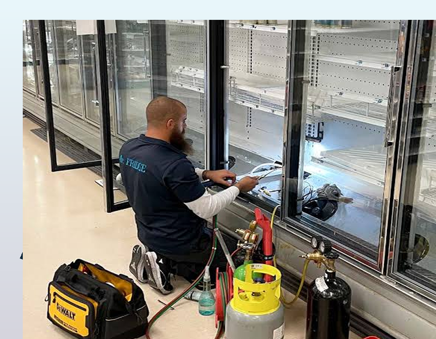 Display fridge repair