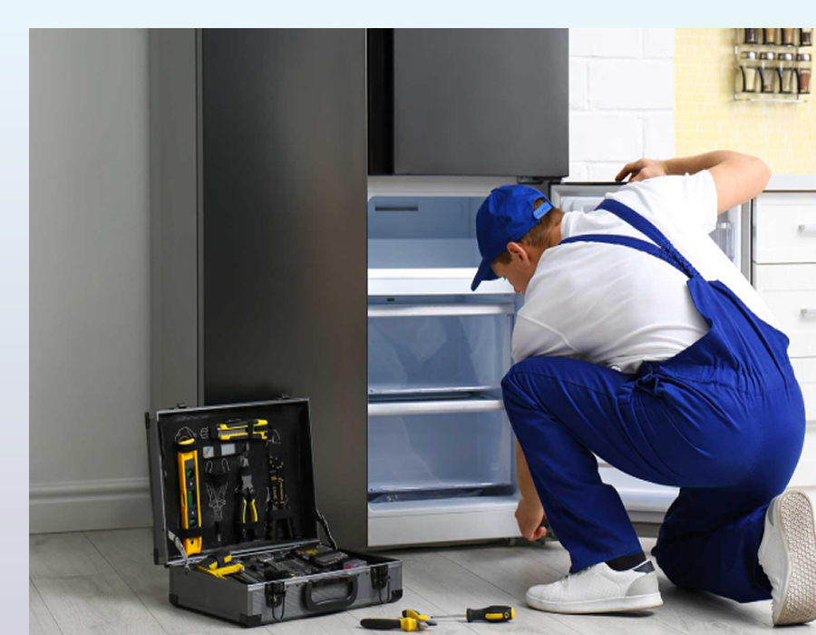 Glass door fridge repair